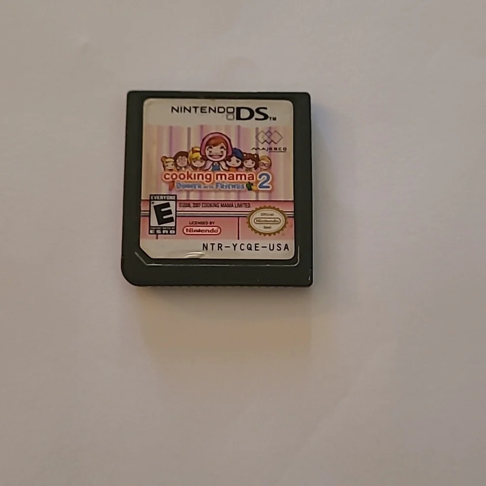 Nintendo ds cooking mama 2